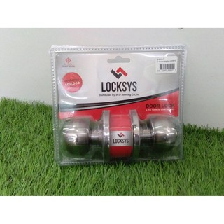 ลูกบิดประตูห้องน้ำ  หัวจับสแตนเลสทูโทน LOCKSYS 009929