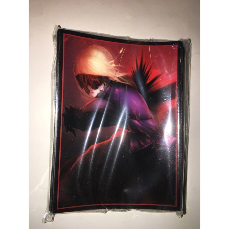 Fate/Grand Order FGO Aremateorema Saber lily black Comiket doujin Card Sleeves