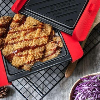 ☢Non-stick Metal Baking Cooling Grill Chicken Wing Pizza Pan Microwave BBQ Grill Rack Kitchen Baking Tools for Food 24.5