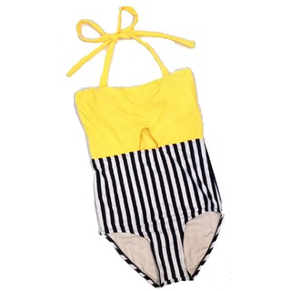 Easy Swim ชุดว่ายน้ำ One PIece - Yellow