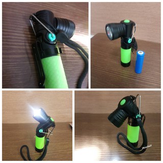 ไฟฉายจิ๋วแรงสูง LED mini  flashlight WK065 หมุนได้ 180องศา แถมถ่านชาร์จ ฐานเป็นแม่เหล็ก ใช้งานได้หลากหลาย