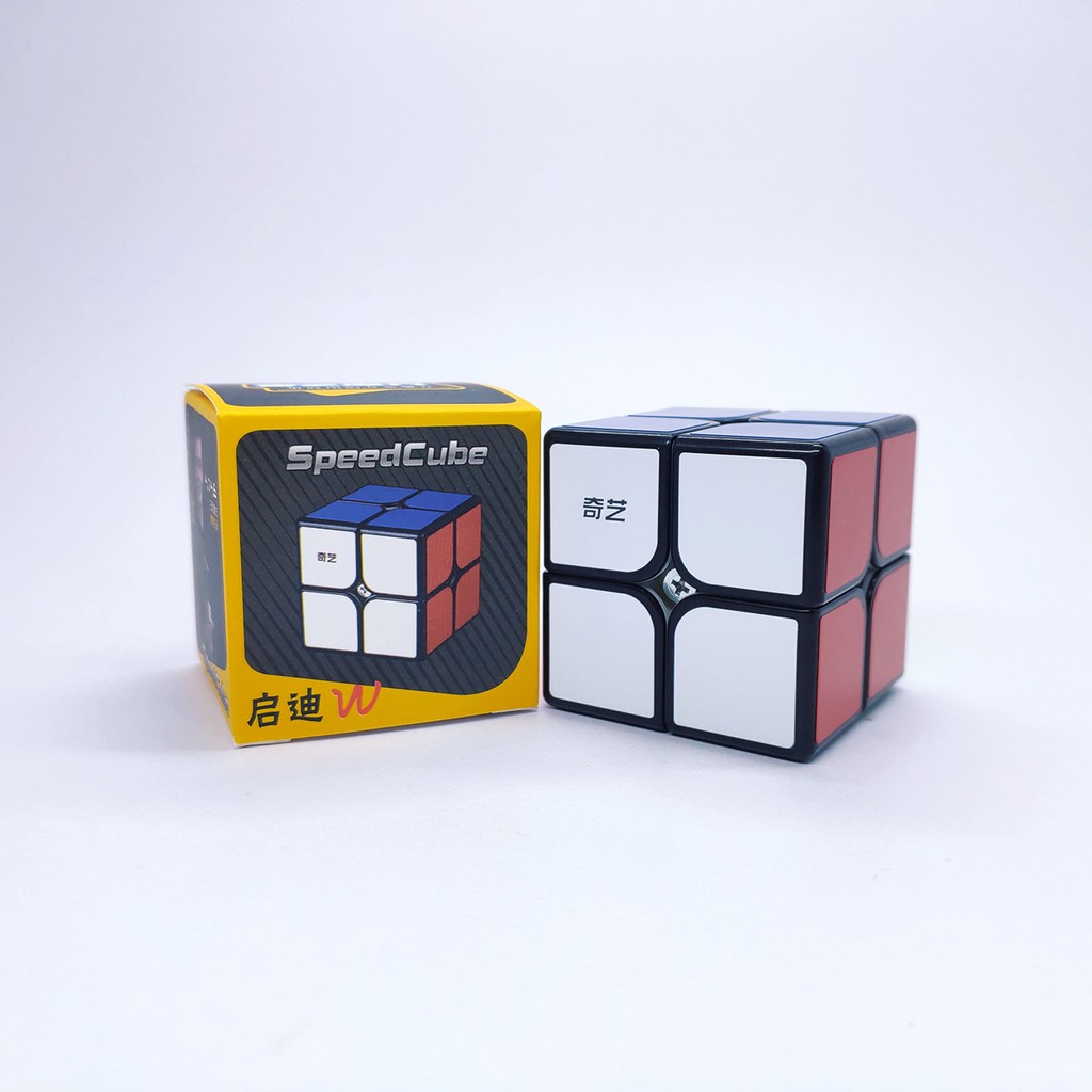 รูบิค 2×2 รูบิค ของแท้ อย่างดี rubik 2×2 rubiks race Qiyi Qidi w 2×2 Black Speed Cube 2x2x2 Magic Cube SharkRubik ราคา ถูกที่สุด ดีลบีเคเค แกลเลอรีภาพที่ 7