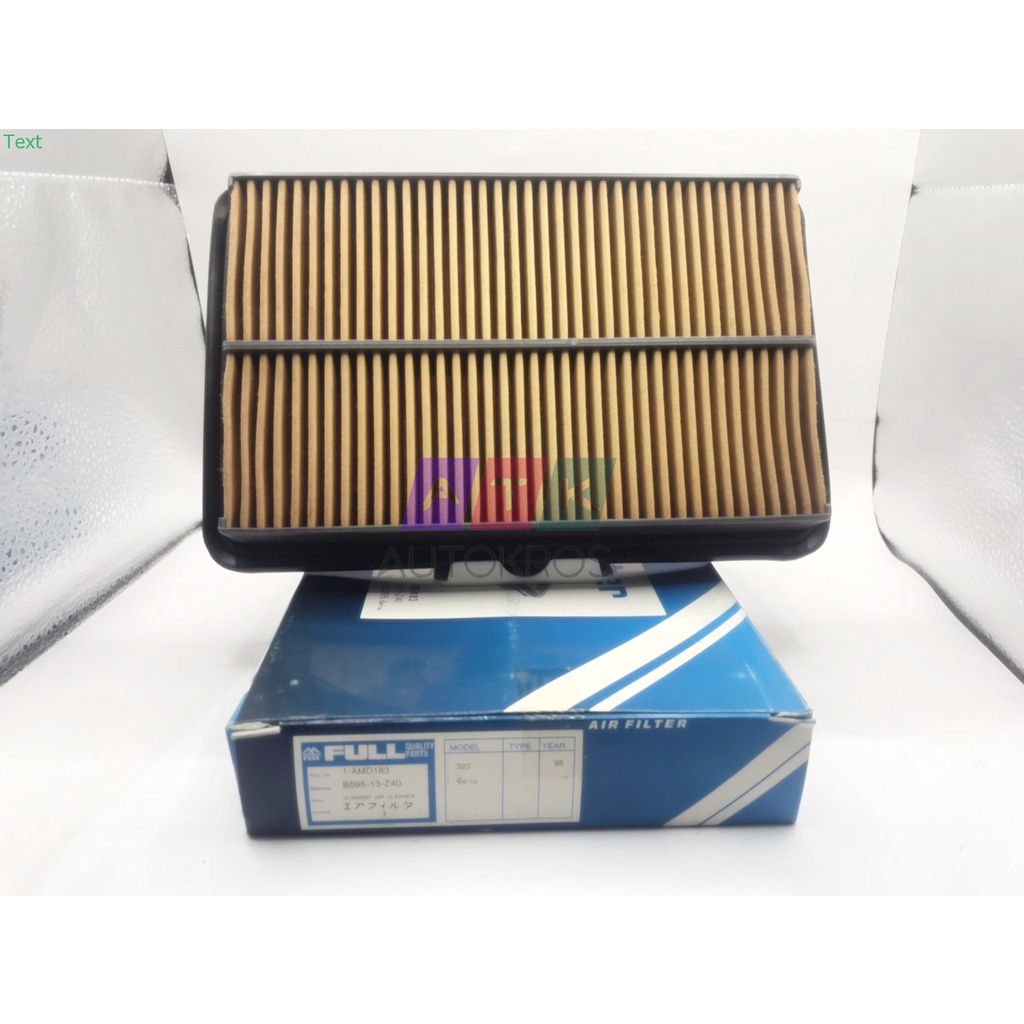 ไส้กรองอากาศ กรองอากาศ เหลี่ยม FORD Laser"1995-2000,Laser Tierra"2001-2005,Mazda323 Sedan #AMD183