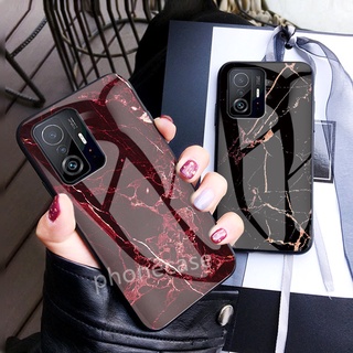 เคสโทรศัพท์มือถือกระจกนิรภัยกันกระแทกสําหรับ Xiaomi Mi 11 Pro Lite 5G Ne 11T Pro