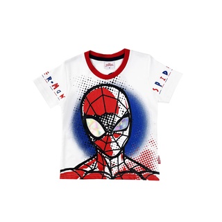 MARVEL SPIDERMAN :เสื้อยืดเด็กผู้ชาย ลิขสิทธิ์แท้