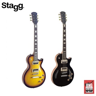 STAGG SEL-ZEB 2TS,BK,HB.MRD ทรง Les Paul Electric Guitar