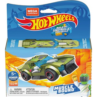 Mega Construx Hot Wheels GVM30 Muscle Bound (102 Pcs) ตัวต่อ เมก้า คอนสตรัคซ์