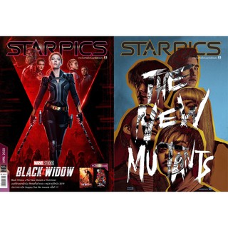 นิตยสาร STARPICS 910 เมษายน 2020 ปกหน้า Black Widow ปกหลัง The New Mutants