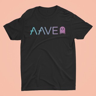 พร้อมส่งจากไทย 🚀 เสื้อบิทคอยน์ ลาย AAVE เสื้อ Bitcoin เสื้อ Cryptocurrency เสื้อคริปโต 🙌