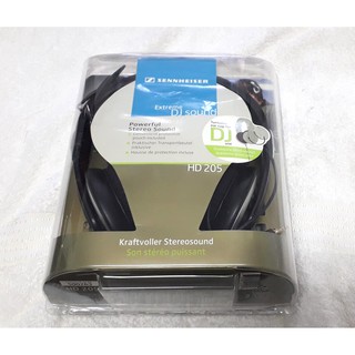 หูฟัง Sennheiser HD205 Extreme DJ Sound Powerful Stereo