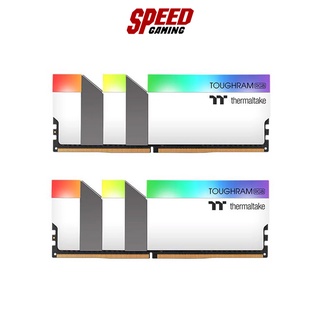 16GB (8GBx2) DDR4/4400 RAM PC THERMALTAKE TOUGHRAM RGB WHITE (R022D408GX2-3200C16A) By Speed Gaming