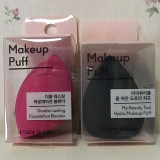 Etude House แท้ 💯% Makup Puff ฟองน้ำแต่งหน้า สำหรับแต่งหน้าเกลี่ยรองพื้น เนื้อแน่นๆนุ่มๆ เนียนมากมายค่ะ 🛍💕