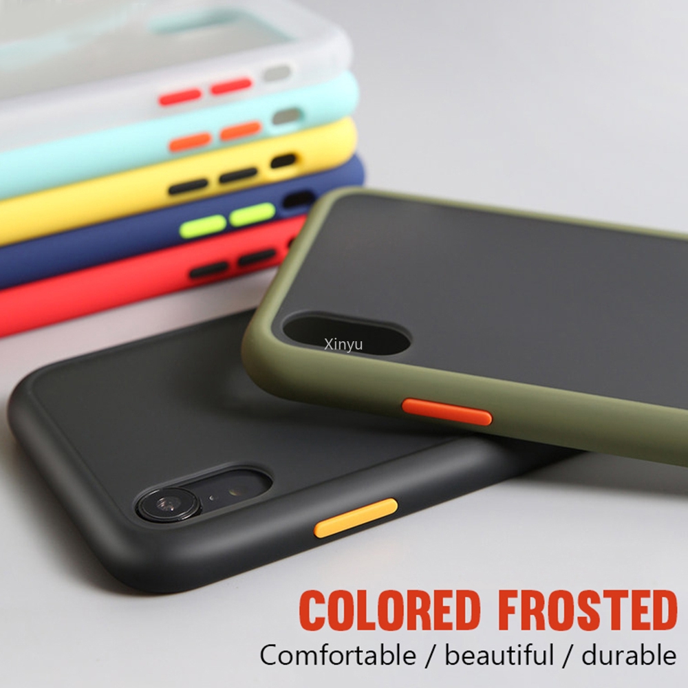Shockproof Transparent Hybrid Phone Case Huawei Nova 3i /Nova 5T /Nova 2Lite /Nova 7i Matte Cover