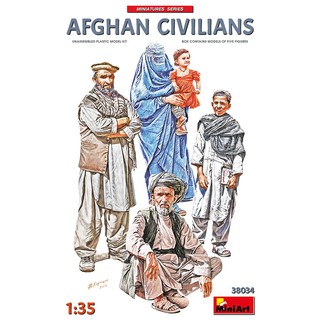 MiniArt 1/35 MI38034 AFGHAN CIVILIANS