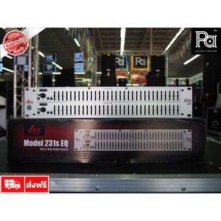 + สินค้าของแท้ มหาจักร + dbx 231s Dual Chanel 31 Band Equalizer dbx 231 s อีคิว อีควอไลเซอร์ dbx231sv 2 x 31 Band EQ PA