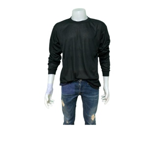 โปรโมชั่น : เสื้อยืดคอกลมแขนยาว สีพื้น ผ้าโพลีเอสเตอร์ มี 11 สี ฟรีไซส์ พร้อมส่ง