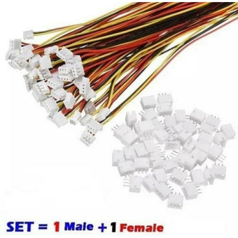 MINIMICRO CONNECTOR + 3P TERMINAL SOCKET CABLE 3PIN SOCKET