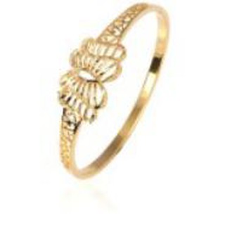 TANITTgems กำไลข้อมือทองรูปผีเสื้อฉลุลาย รุ่น TNBG50502