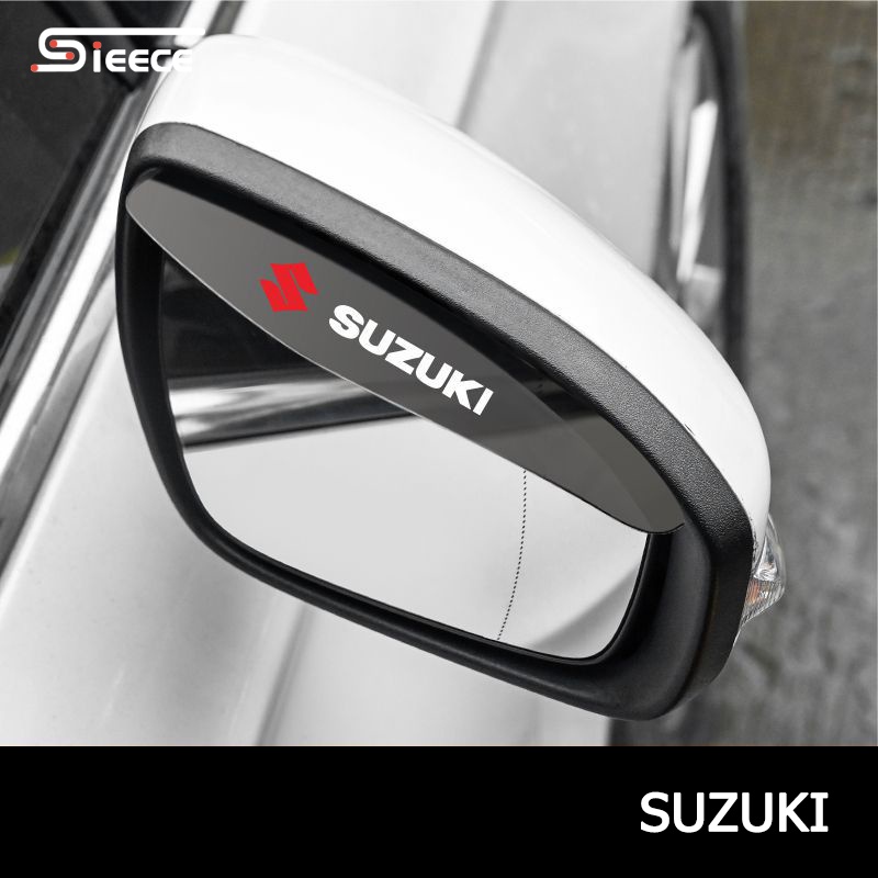 Sieece ที่กันฝนกระจกมองข้างรถยนต์ ครอบกระจกมองข้าง สำหรับ Suzuki Swift Ciaz Celerio XL7 Vitara