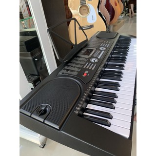 (รับประกัน🎥) Keyboard รุ่น MK-2089 คีย์บอร์ด 61 คีย์ ต่อไมค์ได้ มีจังหวะถึง200เสียง เช่น เปียโน กีต้าร์ ออแกน - #ส่งด่วน