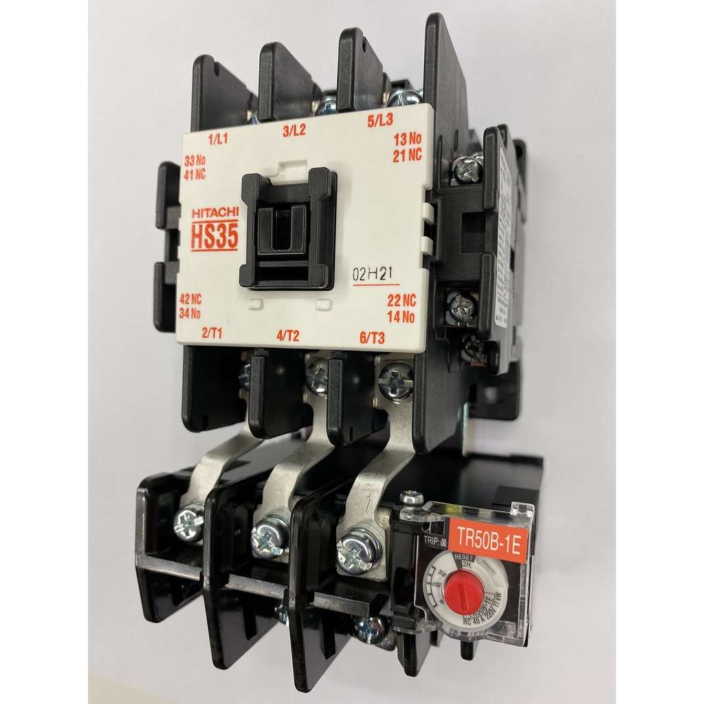 HITACHI HS35-T MAGNETIC CONTACTOR + OVERLOAD RELAY