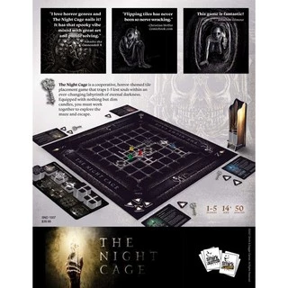 [ของแท้] The Night Cage / ฝ่าวงกตมรณะ (The Night Cage TH) Board Game บอร์ดเกม ไทย/THAI