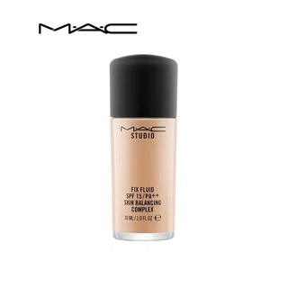 MAC custom รองพื้นชนิดน้ำไร้ที่ติครีมกำมะหยี่กล้ามเนื้อ 30ml NC12 / N18 / NC15    MAC custom flawless liquid foundation velvet cream muscle 30ml NC12 / N18 / NC15