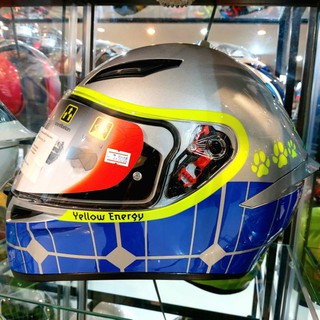 #หมวกกันน็อค #AGV K1 ลาย Rossi MUGGLELO 2015