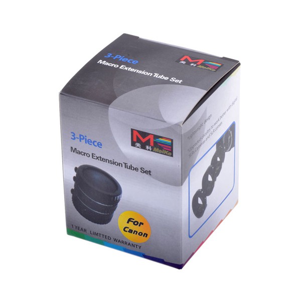 MEIKE Macro AF Extension Tube Set3 MK-AF1-A For Canon/ Nikon ท่อต่อแปลงเลนส์ สำหรับใช้ถ่ายมาโคร