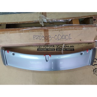 65. PZ030-0D001-F8 สปอยเลอร์หลัง Yaris ncp91 ปี 2007-20010 (TTGSHO)