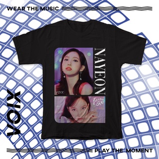 คอตต้อนคอกลมเสื้อยืด ลาย Kpop Twice "Alcohol-Free" - Nayeon Jeongyeon Momo Sana JihyoS-5XL