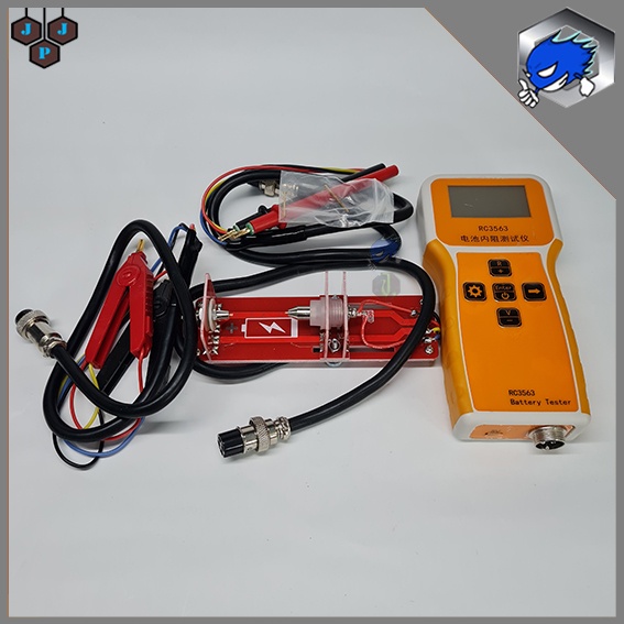 RC3563 200Ω 100V Handheld Portable Battery Internal Resistance Voltage Tester 3-digit Display Batter
