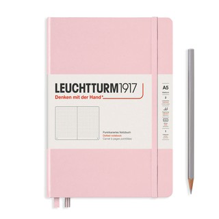 Leuchtturm1917 Notebooks Hard Cover “Powder” สมุดโน๊ต Leuchtturm1917 สีชมพู