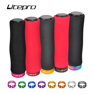 Litepro ปลอกแฮนด์มือจับฟองน้ํา น้ําหนักเบา 93 กรัม 22.2 มม. สําหรับรถจักรยาน MTB