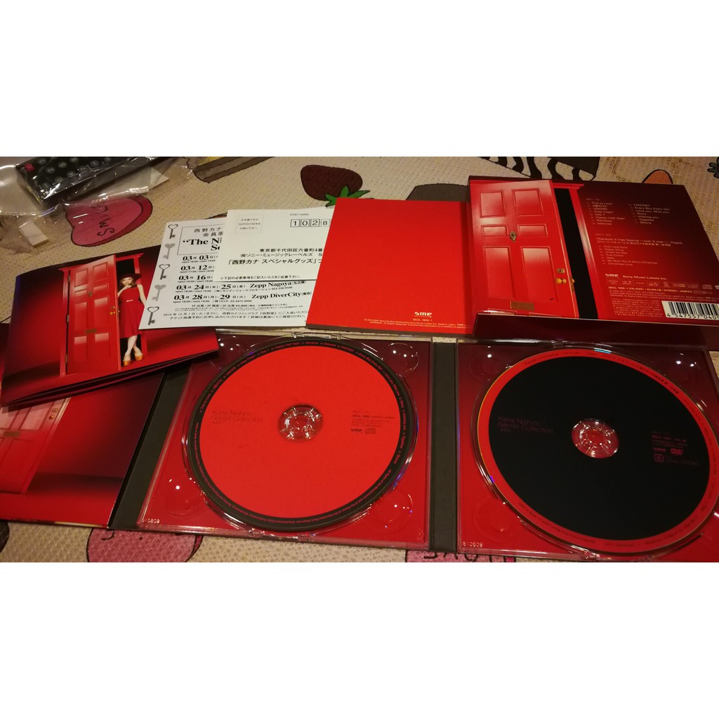 Kana Nishino 西野カナ Secret Collection Red Cd Dvd Shopee Thailand