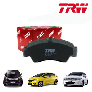 TRW ผ้าเบรกหน้า Honda City GM2 GM6 Jazz GK ปี 2010-2019 City 1.0 Turbo ปี 2019-2022 Mobilio Freed ดิสเบรก