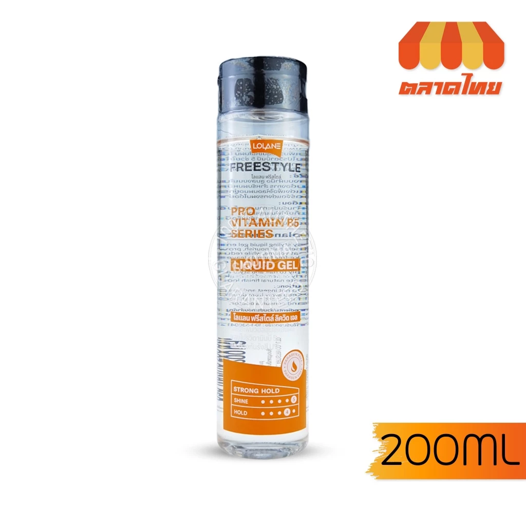 เจลใส เพิ่มวอลลุ่มผม โลแลน ฟรีสไตล์ ลิควิด เจล Lolane Freestyle Liquid Gel 200 ml.