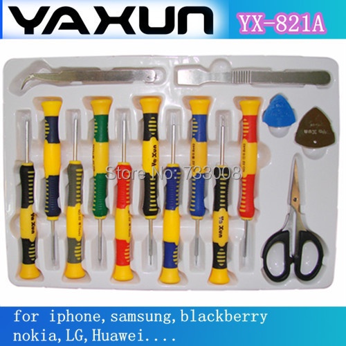 Torx T2 T3 T4 T5 T6 Cell Phone Repair Kit Tool Set Magnetic mobile repair Screwdrivers set for iphon