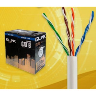 สาย GLINK GLG-6001 สาย LAN CAT6 UTP CABLE ใช้ภายใน