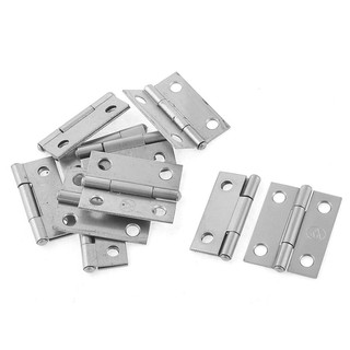 ราคาRectangle Folding Closet Cabinet Door Hinge Hardware 1.5inch 10 Pcs