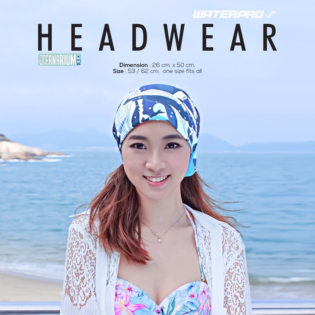 ผ้าโพกหัวดำน้ำ - Oceanarium Headwear - ผ้าโพกอเนกประสงค์