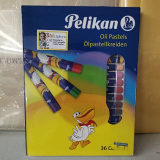 สีชอล์ค​ พาสเทล Pelican​ Oil​ pastel 36 สี