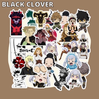 สติกเกอร์ BLACK CLOVER กันน้ํา 9 ชิ้น