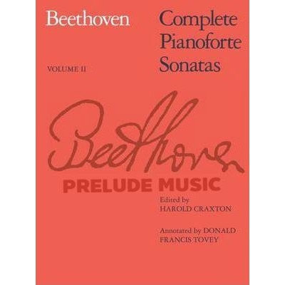 (โค้ดINCSM2Lลด70฿) Beethoven Complete Pianoforte Sonatas, Volume II 9781854720542