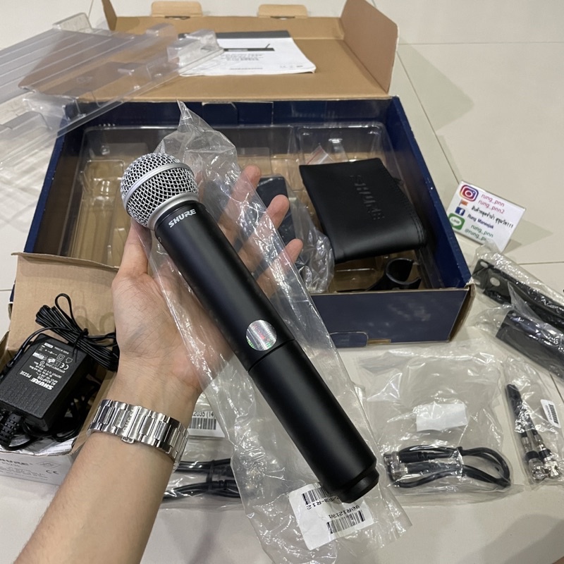 ไมค์ SHURE รุ่น BLX24RA/SM58‐R12 ของใหม่