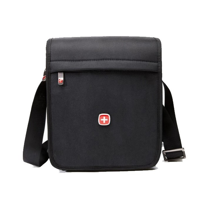 Swissgear กระเป๋าสะพายข้างลําลองผู้ชายมีซิป
