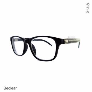 Beclear แว่นตาสายตาสั้น-225 ทรงเหลี่ยม สีดำ ขาหนังeclear แว่นตาสายตาสั้น-225 ทรงเหลี่ยม สีดำ ขาหนัง