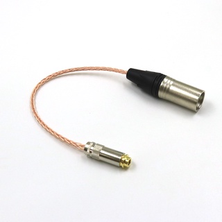 Hifi สายเคเบิลอะแดปเตอร์เชื่อมต่อเสียง 8 Core OCC Silver 4Pin Balanced XLR Male TO 4.4 มม. Balanced Female 4.4 TRRRS TO XLR