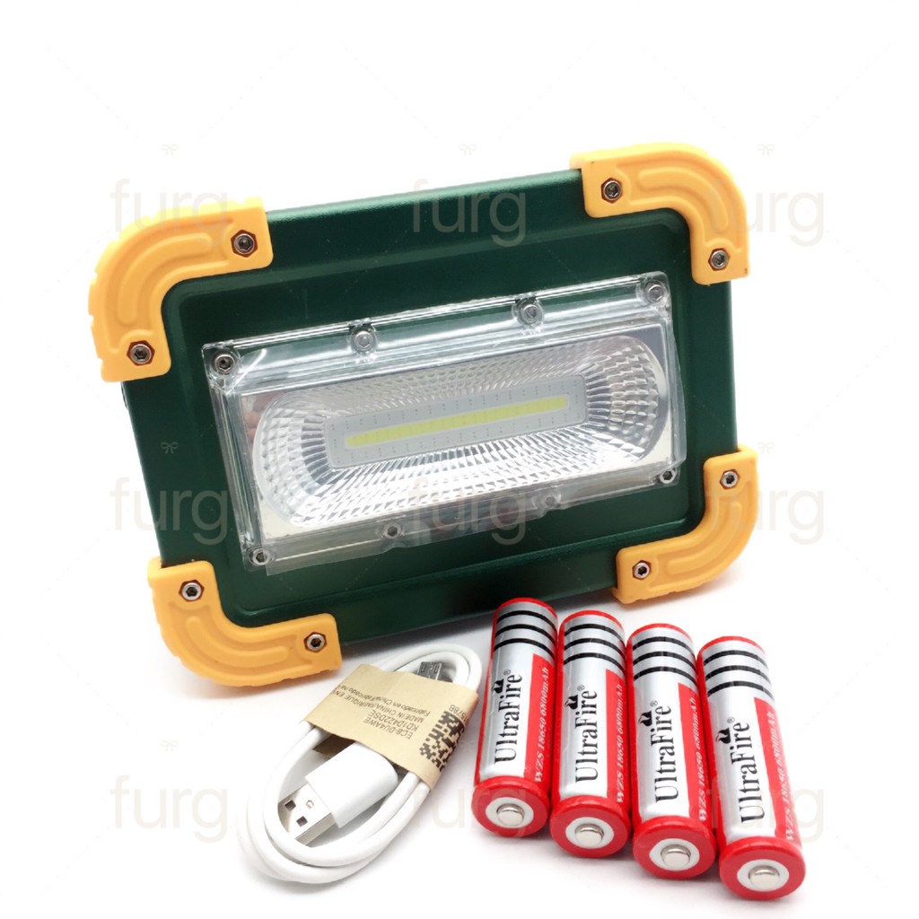 Everdayitems 0070200484 ไฟสปอร์ตไลท์แบบพกพา 30W COB Work Light No.W828 ...
