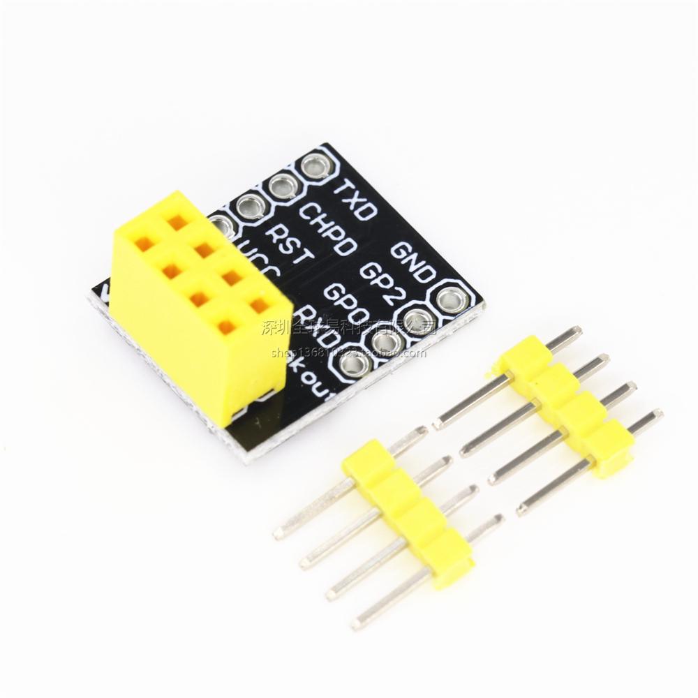 ESP01 / 01S แผ่นอะแดปเตอร์เขียงหั่นขนมอะแดปเตอร์ ESP8266 ESP01 ESP01S SUNLEPHANT